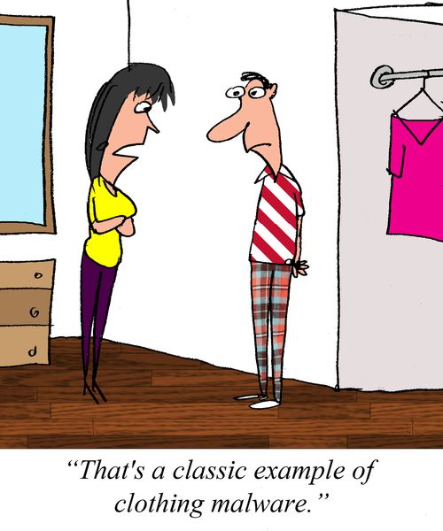 "That's a classic example of fashion malware."