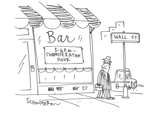 Wall Street Bar: 5-6 P.M. - Commiseration Hour
