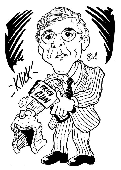 Jack Straw putting a price on justice.