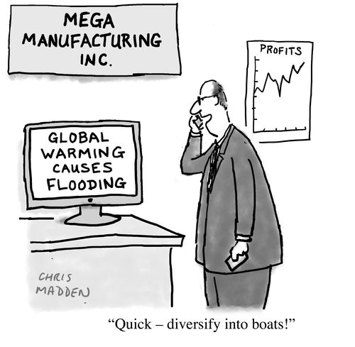 "Quick - diversify into boats!"