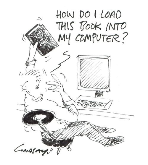 "How do I load this book into my computer?"
