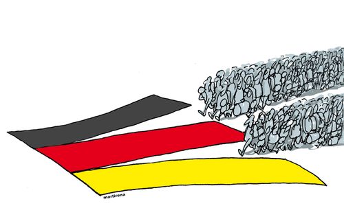 Germany welcomes immigrants