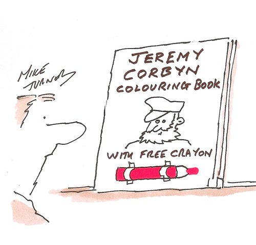 Jeremy Corbyn Colouring Book