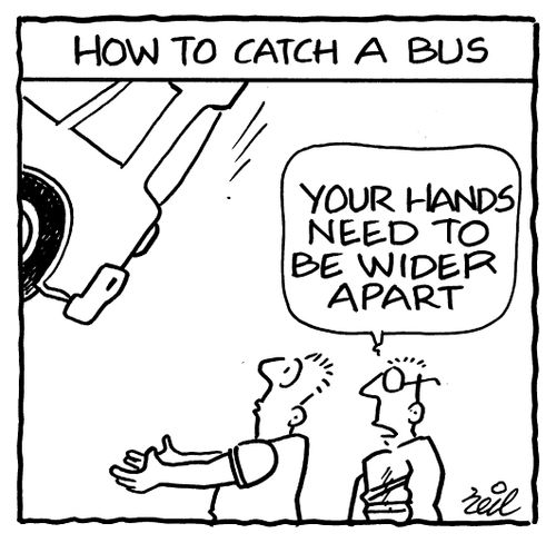 How to catch a bus