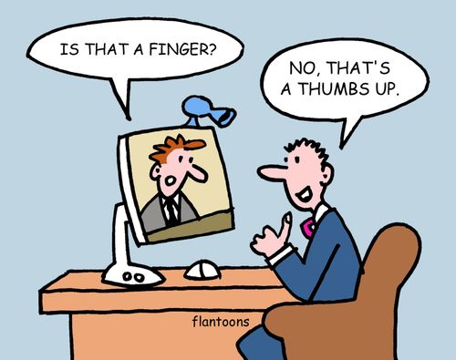 "Is that a finger?"