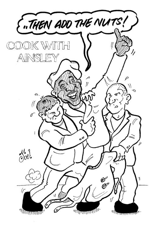 Ainsley Harriott: "..Then add the nuts!"