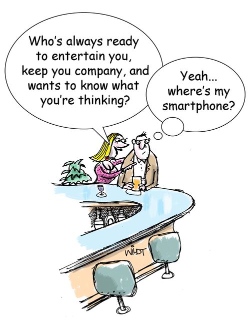 "Where's my smartphone?"