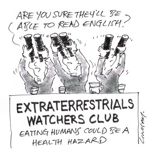 "Are you sure they'll be able to read English?"