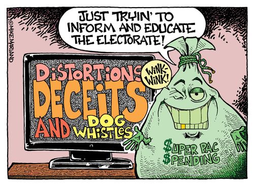"Just tryin' to inform and educate the electorate!"