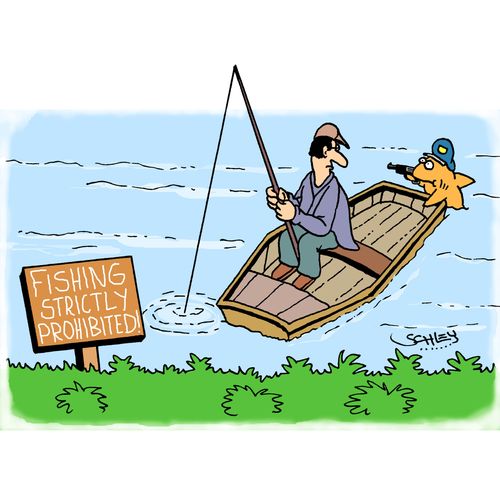 Fishing Strictly Prohibited!