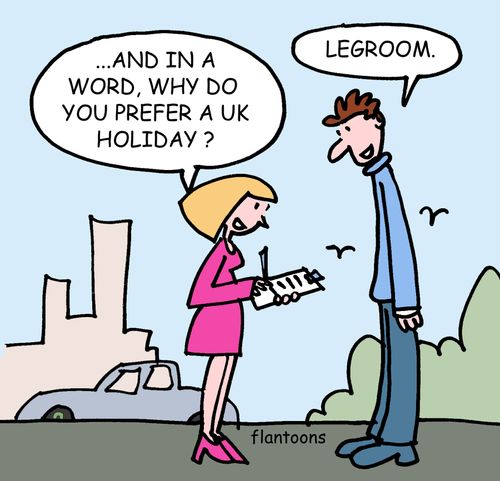 "In a word, why do you prefer a UK holiday?"