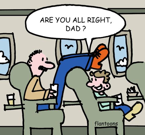 "Are you all right dad?"
