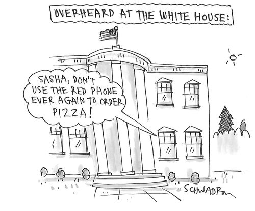 Overheard at White House
