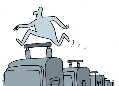 Bureaucratic immigration procedures