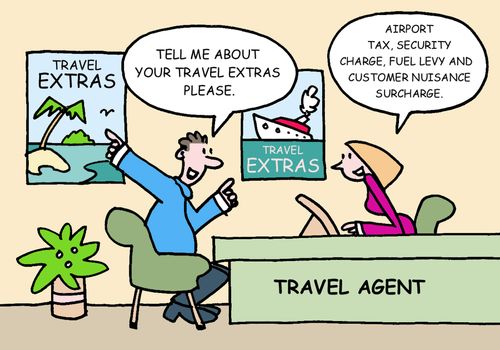 "Tell me about your travel extras."
