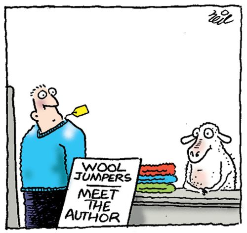 Wool jumpers: Meet the author