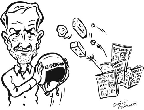 Jeremy Corbyn under attack