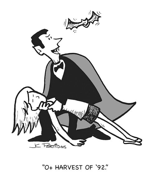"O+ Harvest of ;92."