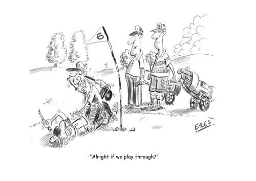 "Alright if we play through?"