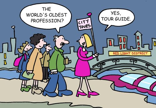 "The world's oldest profession?"