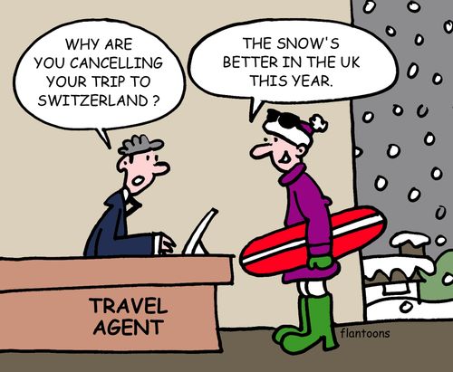 "Why are you cancelling your trip to Switzerland?"