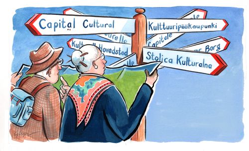 Lost Tourists looking for a Cultural Capital