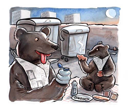 Picnicking Bears