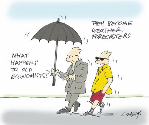 "What happens to old economists?" 