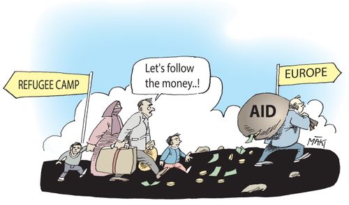 "Let's follow the money..!"