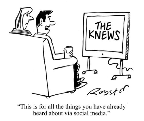 "This is for all the things you have already heard about via social media."