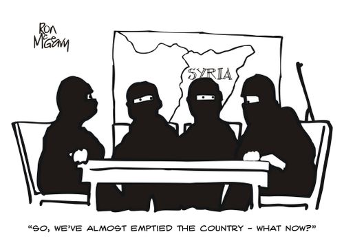 "OK, we've almost emptied the country - what now?"