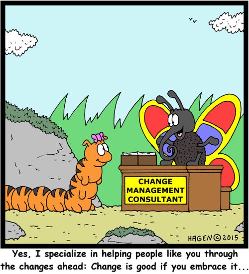 "Yes, I specialize in helping people like through the changes ahead: Change is good if you embrace it..."