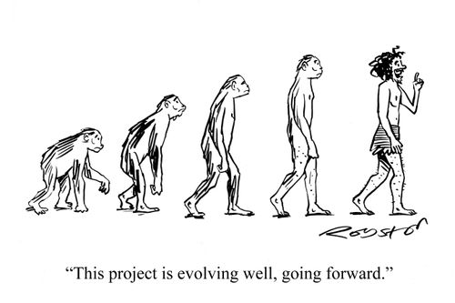 "This project is evolving well, going forward."