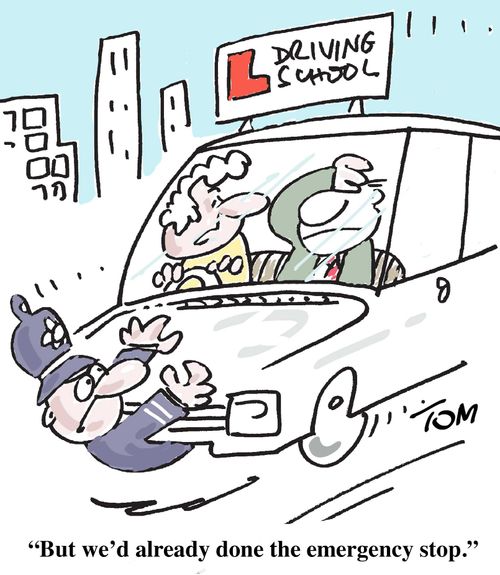 "But we'd already done the emergency stop."