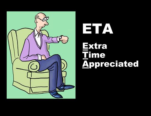 ETA - Extra Time Apprciated