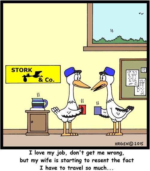 "I love my job, don't get me wrong, but my wife is starting to resent the fact I have to travel so much..."