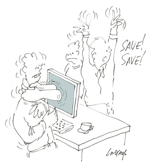"Save! Save! "