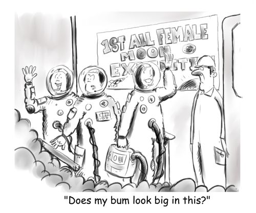 "Does my bum look big in this?"