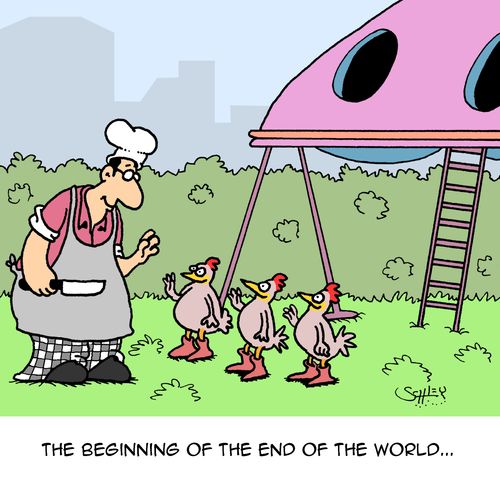 The beginning of the end of the world...