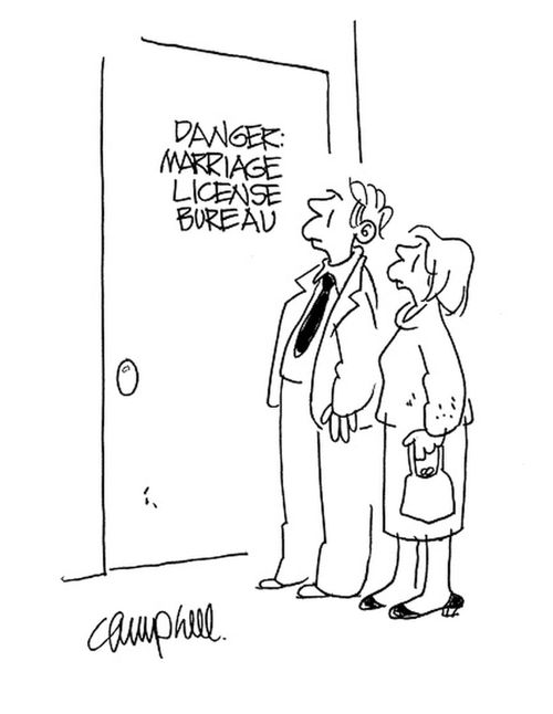 Danger: Marriage License Bureau