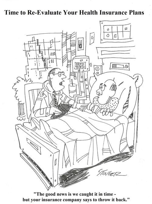 Time to re-evaluate your health care insurance plans.