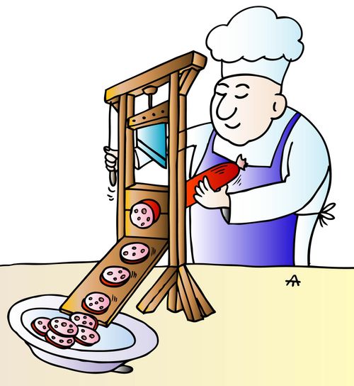 Sausage Guillotine