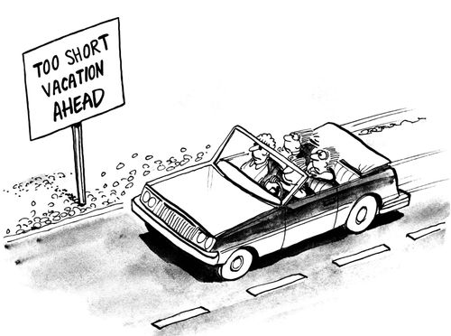 Too Short Vacation Ahead