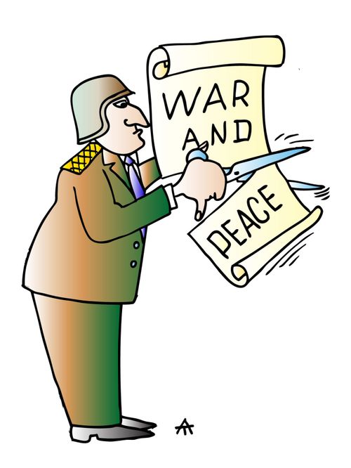 A General tries to get rid of peace.