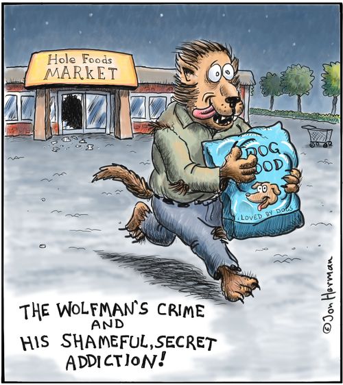 The Wolfman's Crime and his Shameful, Secret, Addiction!