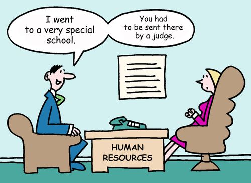 "I went to a very special school. You had to be sent there by a judge."