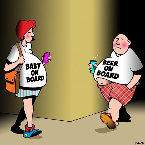Baby on board. . . Beer on Board