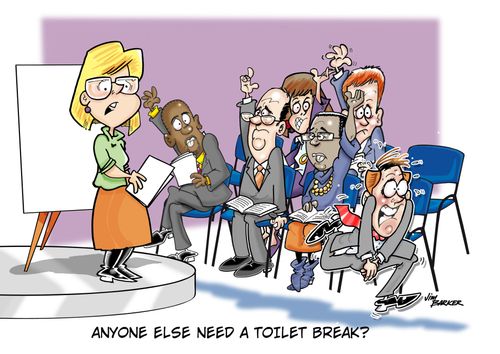 Anyone else need a toilet break?