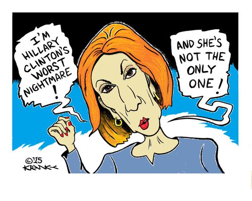 "I'm Hillary Clinton's worst nightmare...and she's not the only one!"