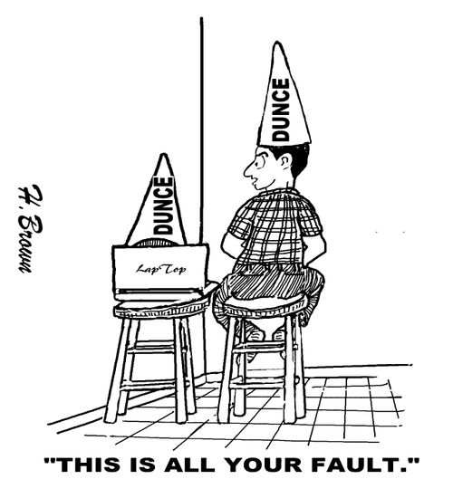 "This is all your fault."